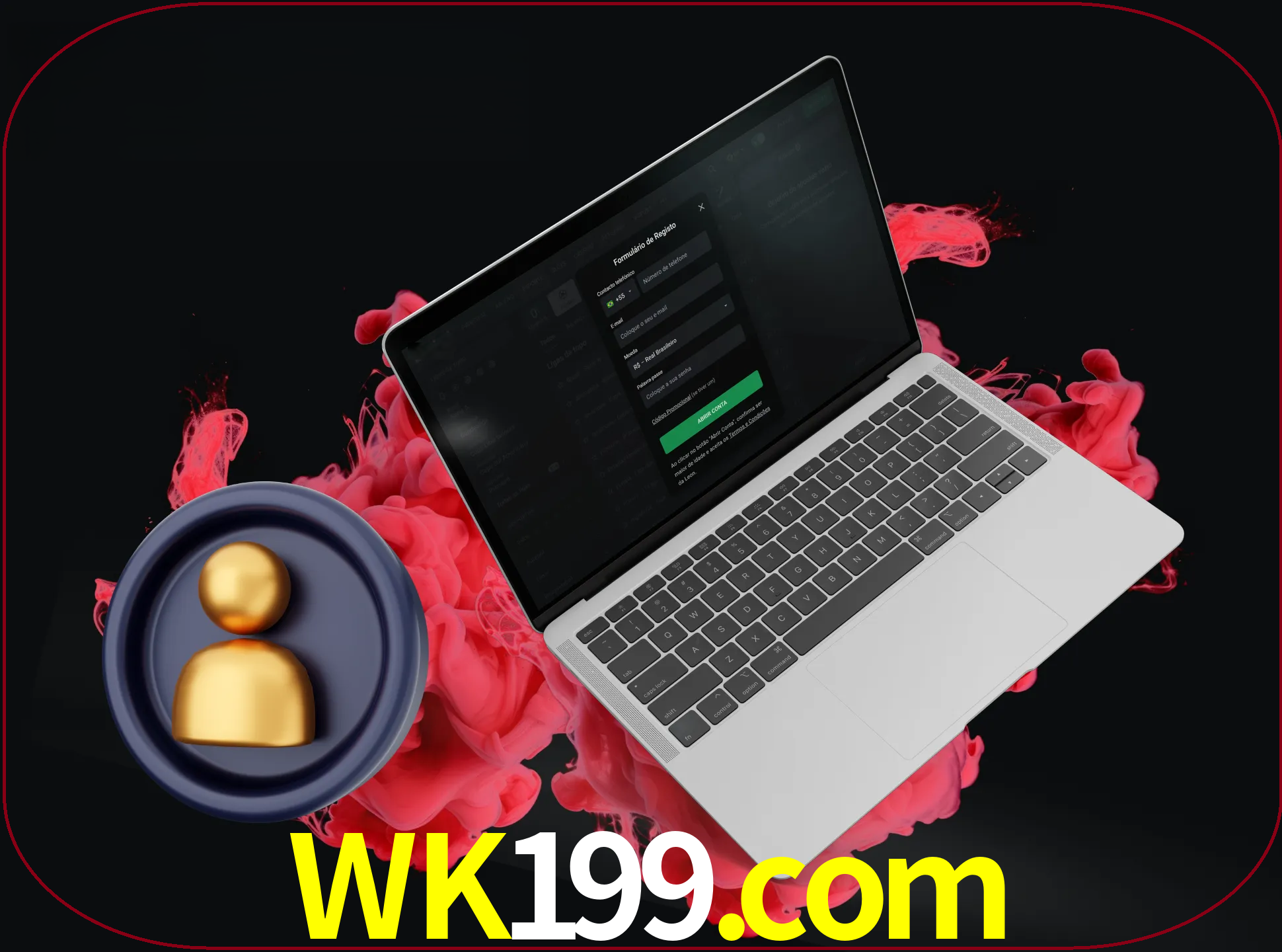 No cabeçalho do site wk199, clique no botão que o levará a um formulário especial onde terá de introduzir as suas informações actuais.